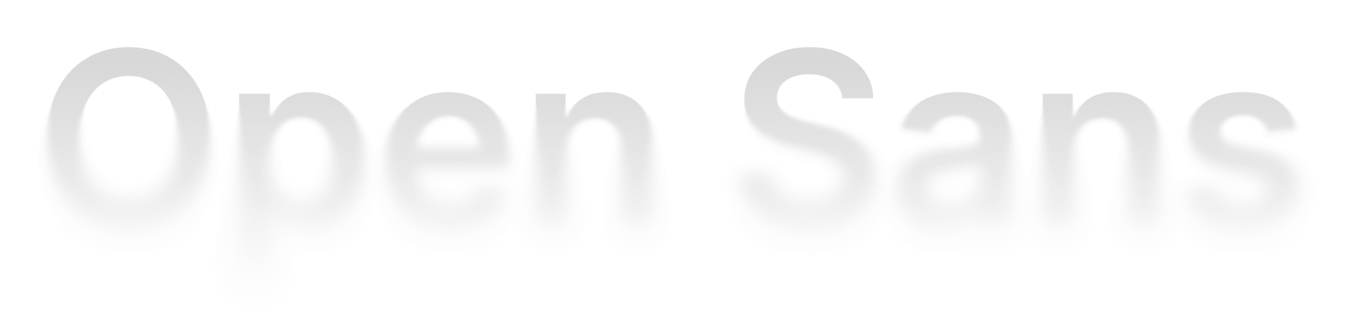 SVG font image