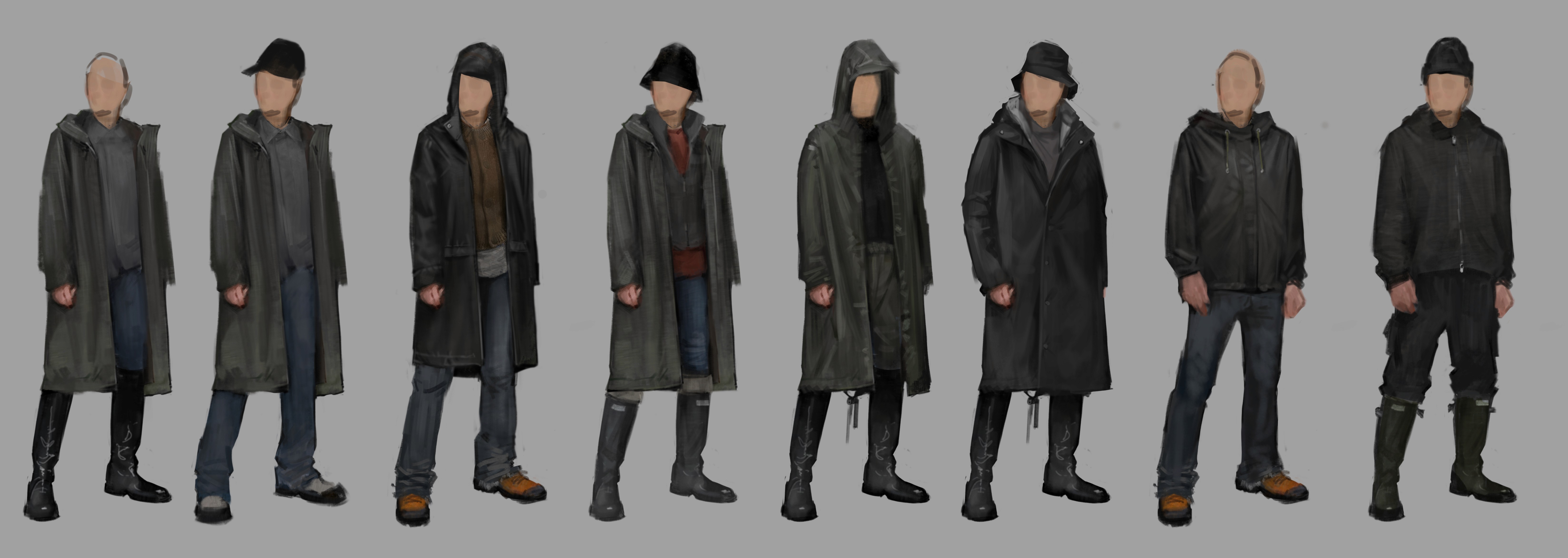 Female cartel member concepts.