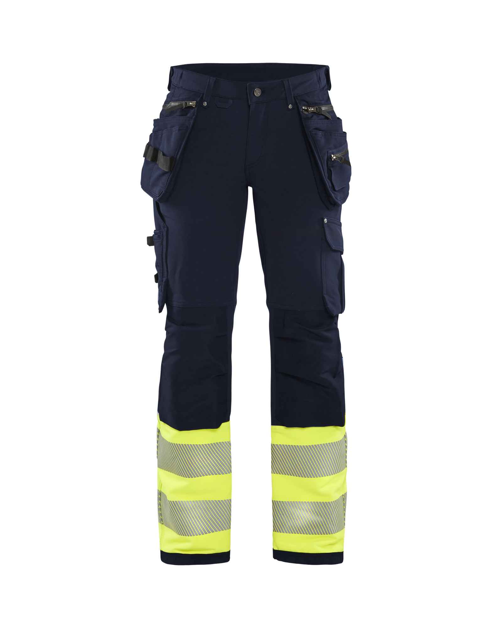 Medische kleding dames bij Vanatex — Blåkläder Dames High Vis werkbroek 4-weg stretch