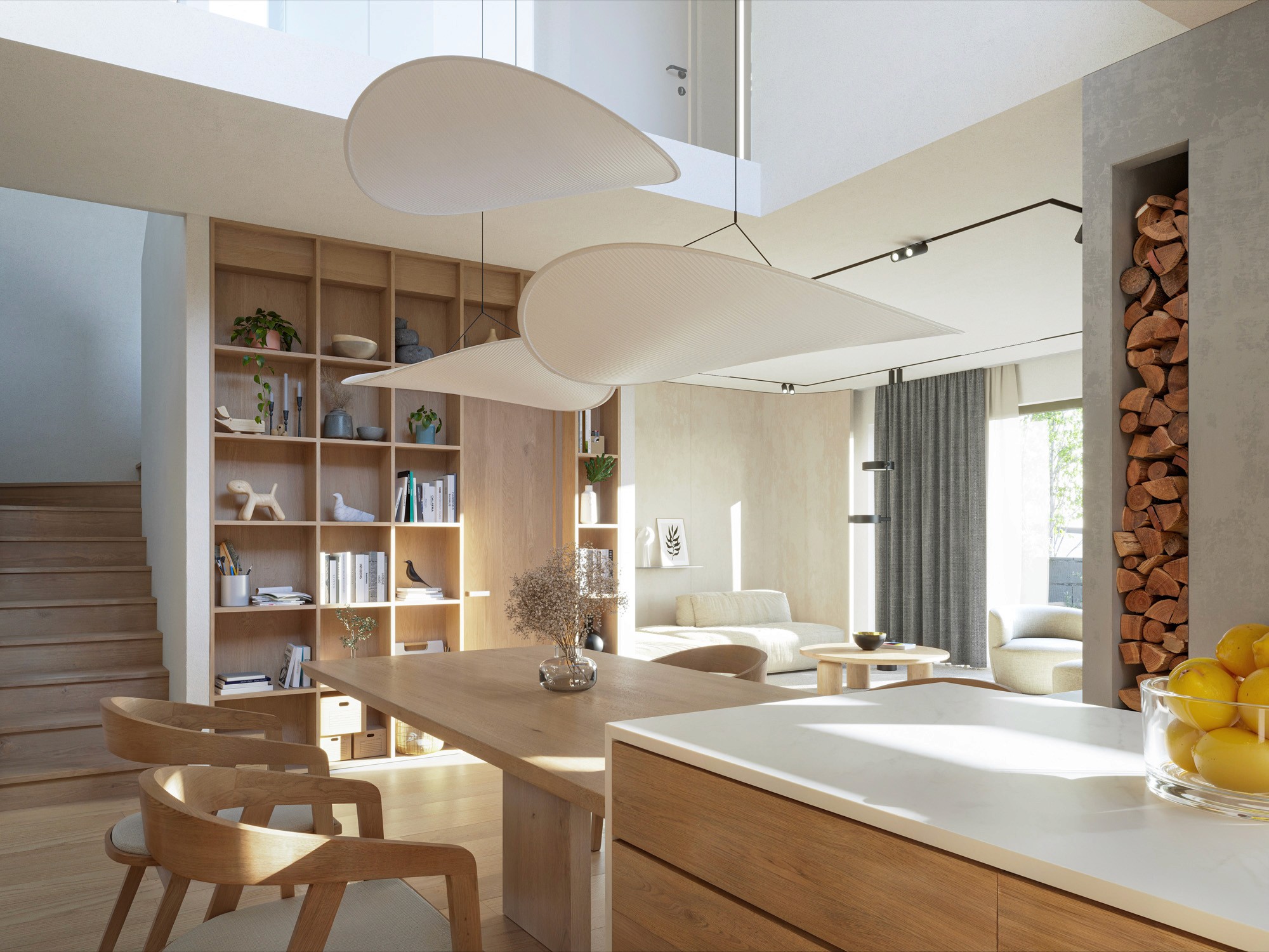 Home Modern Interior Japandi Minimalist