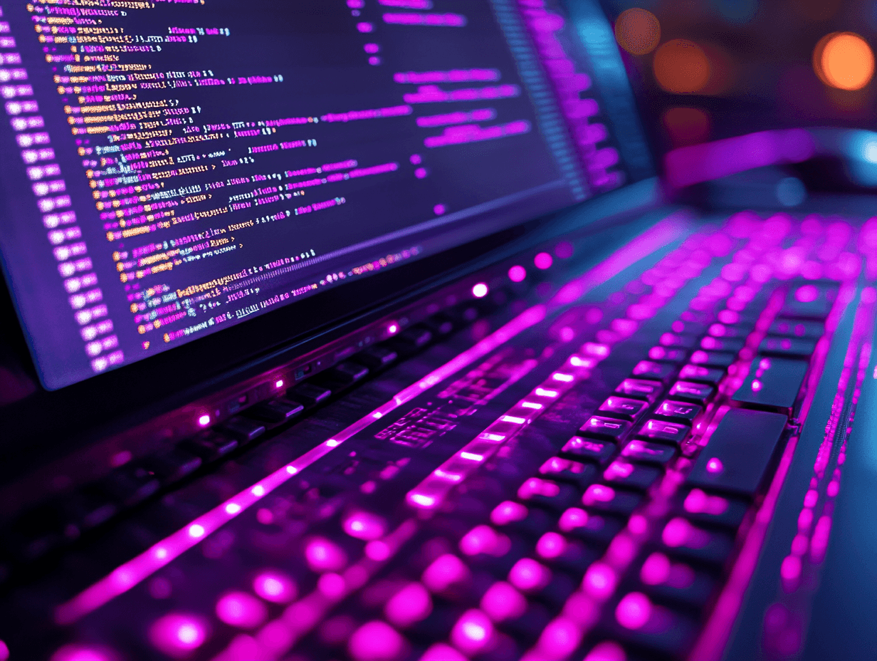 Computer zeigt KI-Algorithmen zur Bedarfsplanung