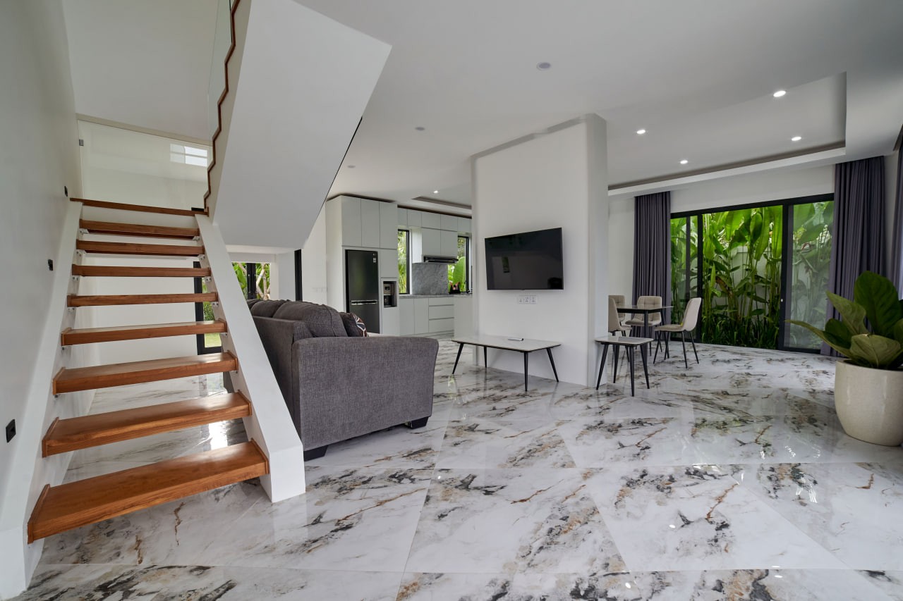 3-bedroom villa with jungle and rice field views in Ubud