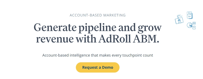 AdRoll, best for HubSpot-native teams starting ABM for the first time