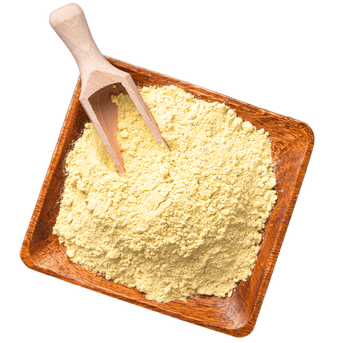 Wild-harvested pine pollen powder rich in nutrients