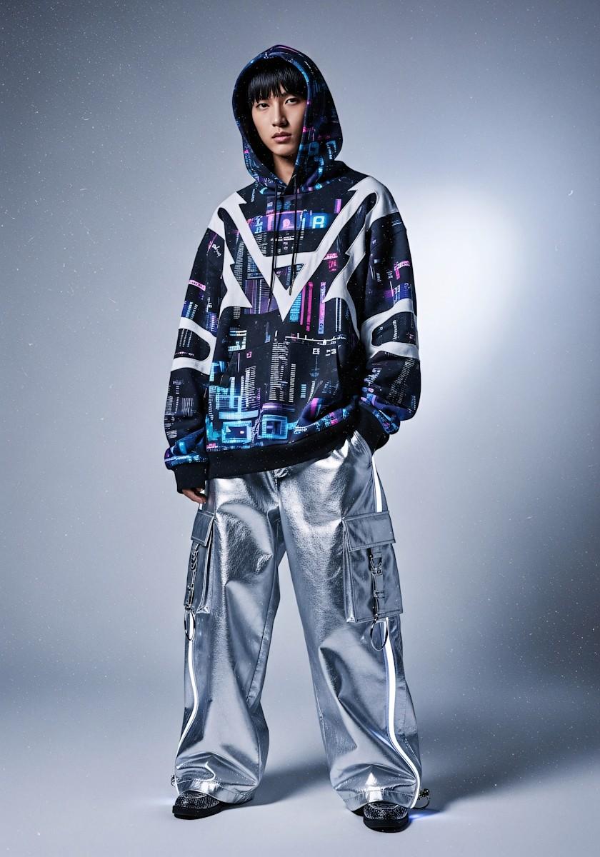 Clean drape and structured street fit