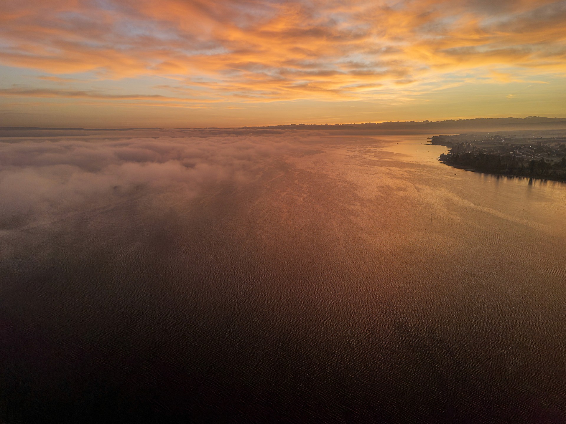 First Light spreading