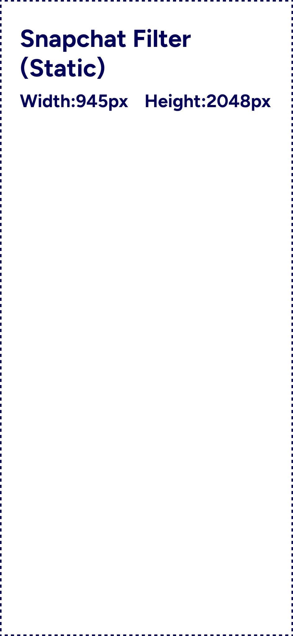 Snapchat Filter (Static) 945x2048