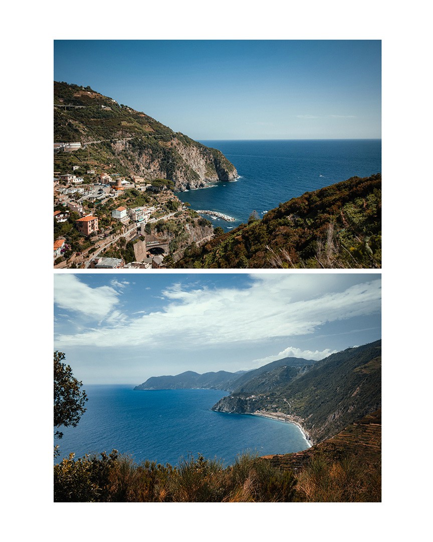 Green scenery with ocan view Photography