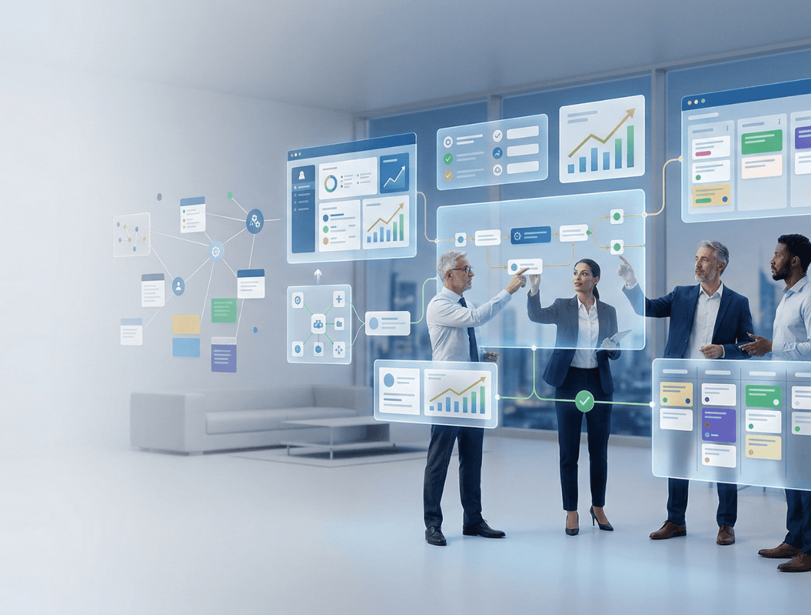 monday.com user adoption and ROI, highlighting the transition from technical implementation to organizational change management