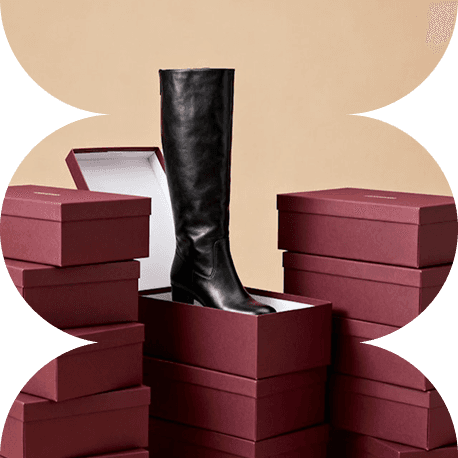 product photography of a shoe
