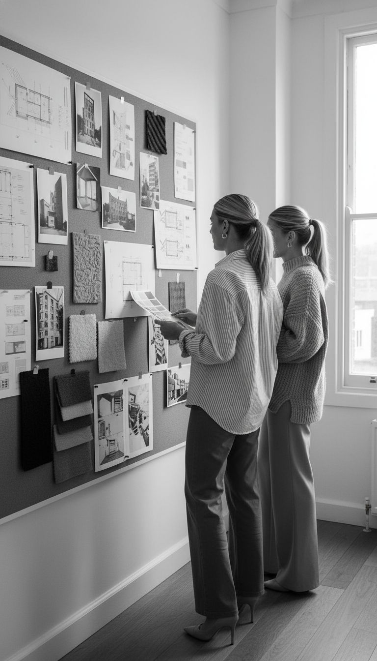 A smiling couple takes a selfie under a clear blue sky. The woman wears a red jacket, and the man, in a green top, holds a smartphone.