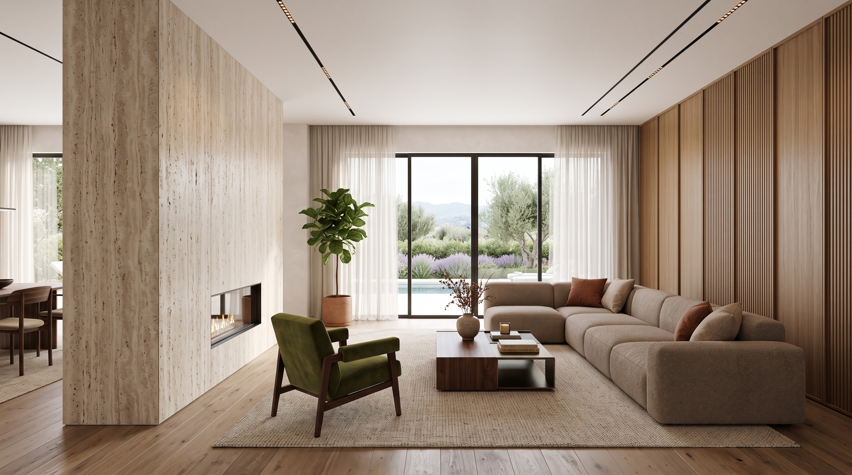 Image of Zen dining space