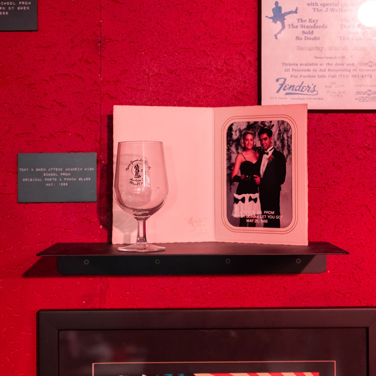 Prom photo & glass