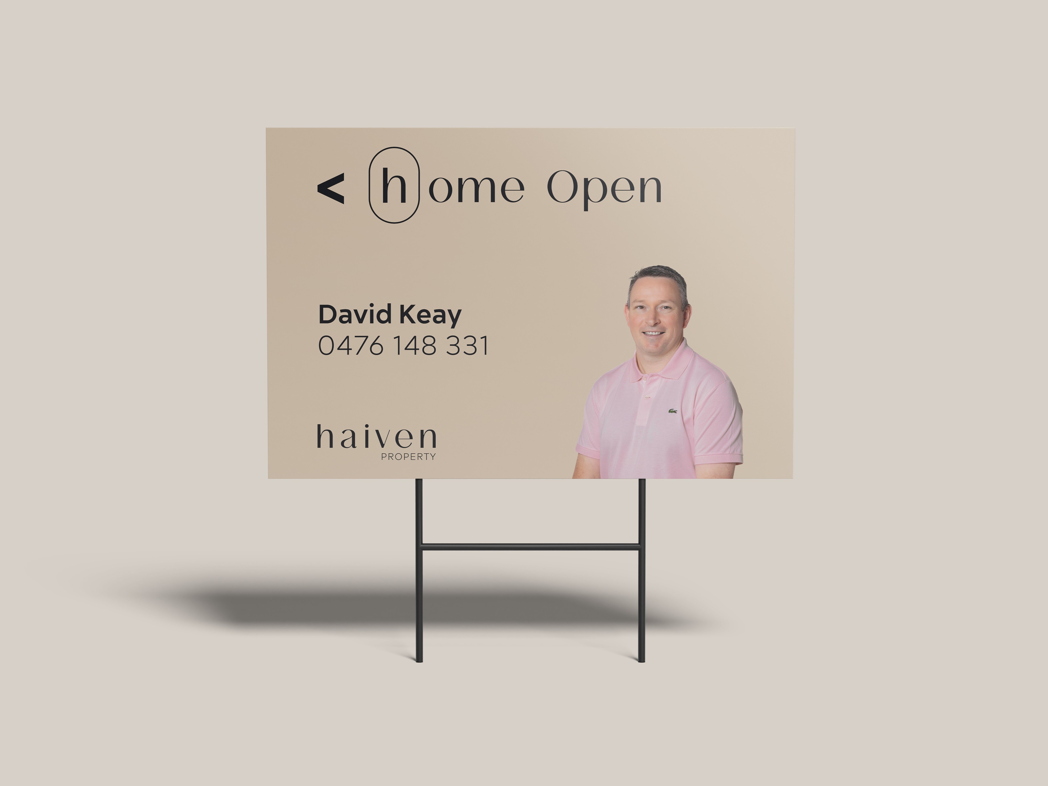 Open Home Signage for Haiven