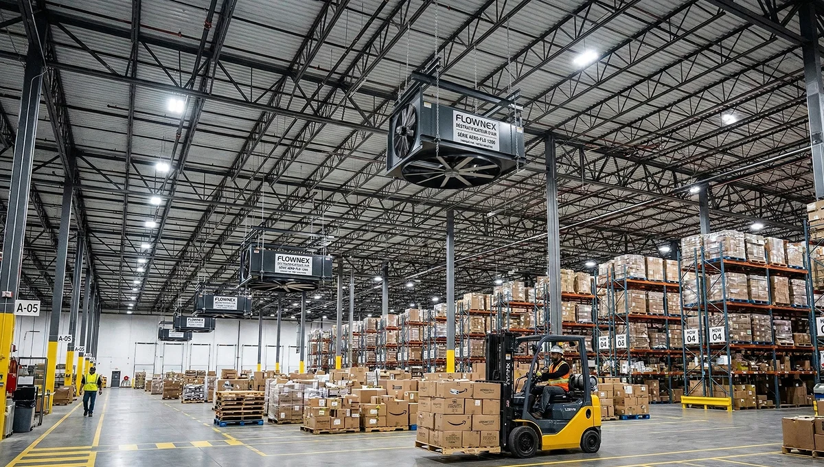 Déstratificateur d'air industriel B2B