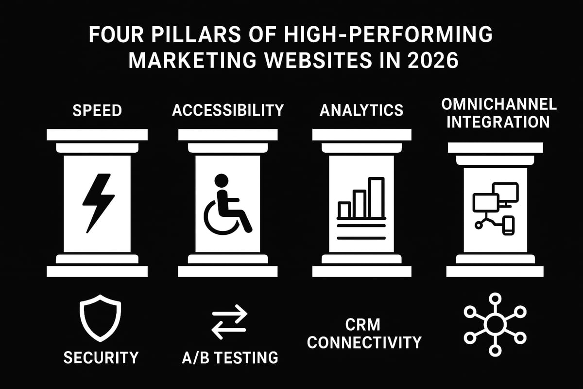 Key Features of High-Performing Marketing Websites in 2026