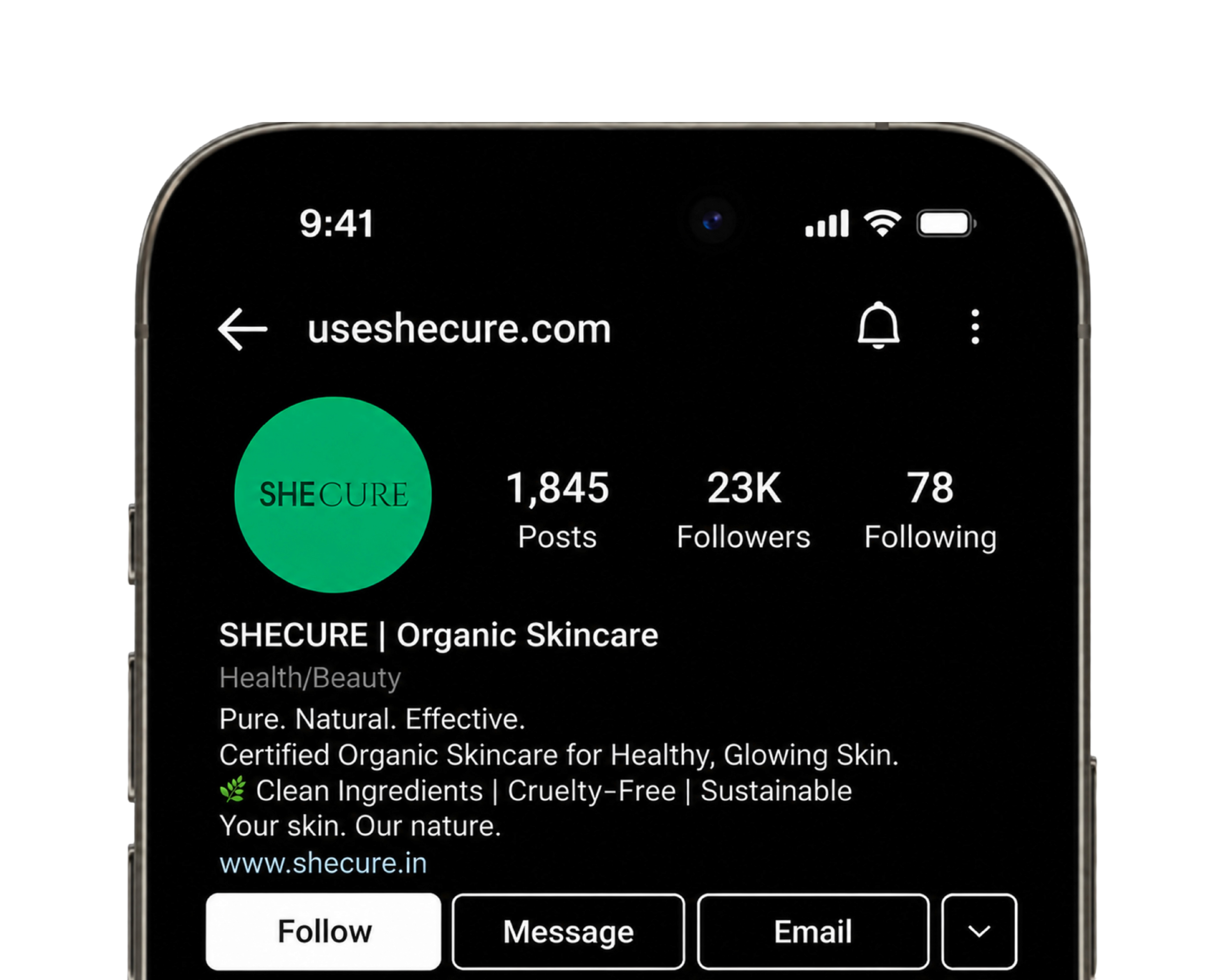 social media view insta page