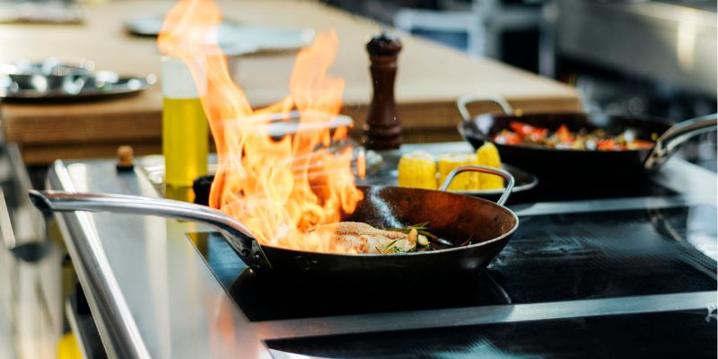 Restaurant kitchen operations