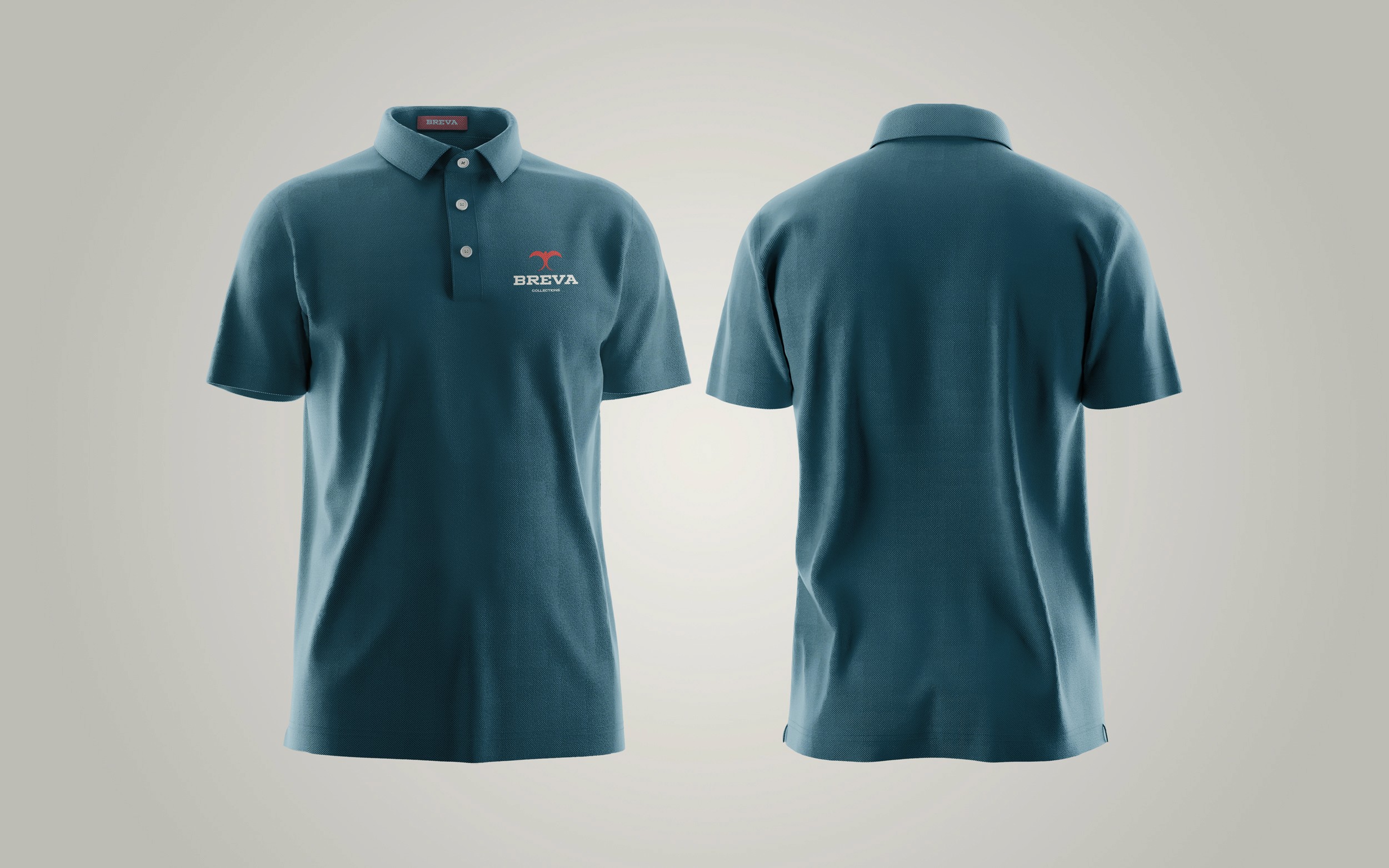 Neon boy with laptop