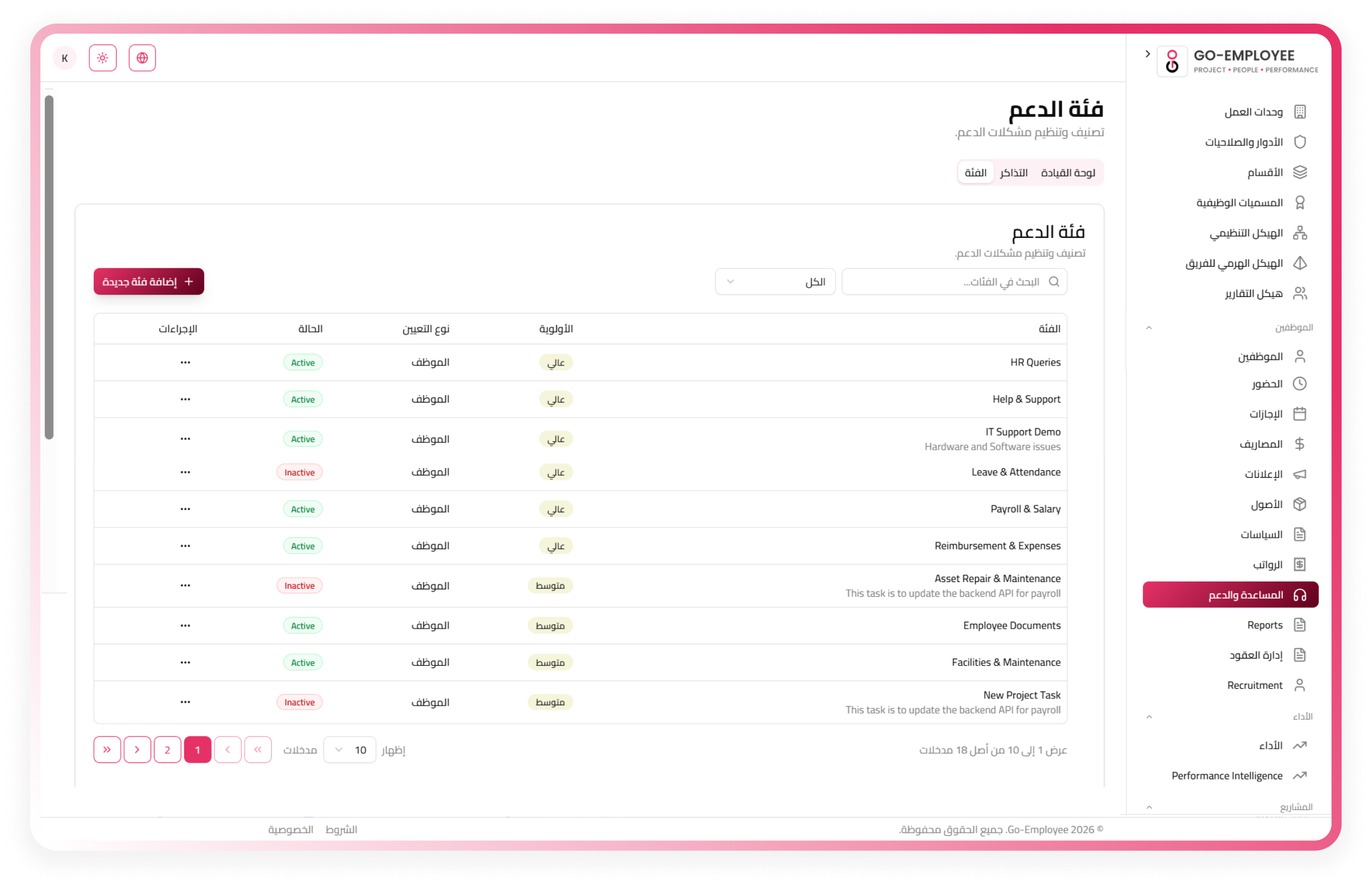 Employee Management Dashboard