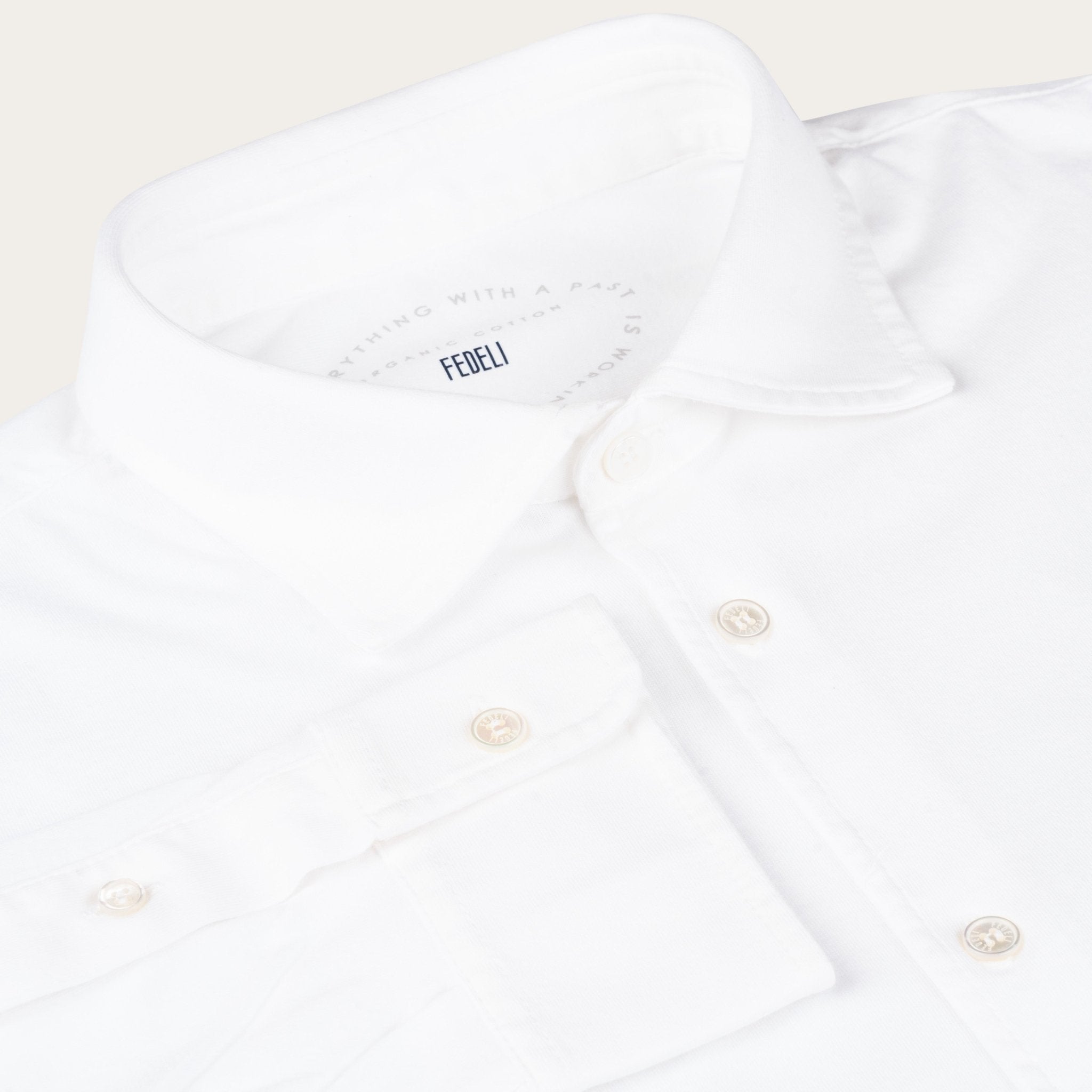 Fedeli - Jason Jersey Organic Shirt - Mandelli UK