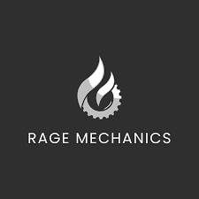 Logo Design Industriel - Trotinette - Rage Mechanics