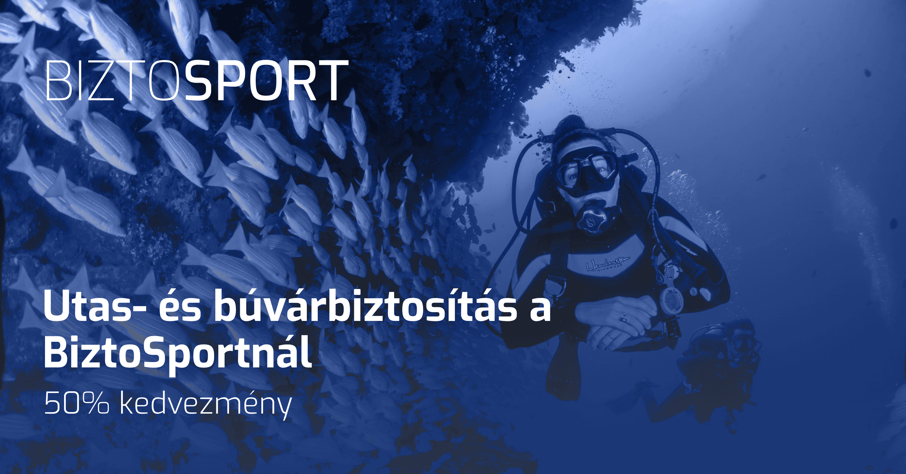 Utas- és búvárbiztosítás a BiztoSportnál