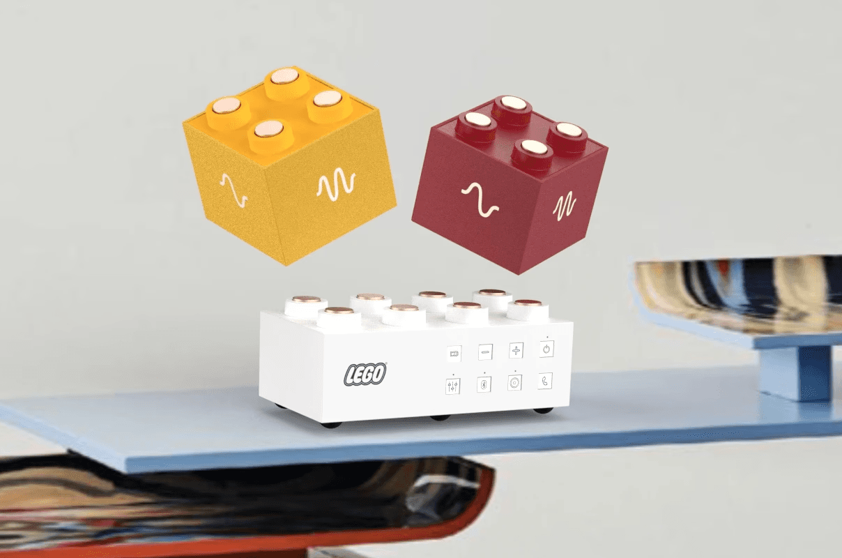 Minimalist coffee can design in hand – black and white packaging with bold typography