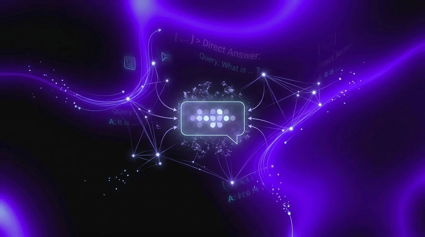 a modern purple gradient symbolizing AI SEO