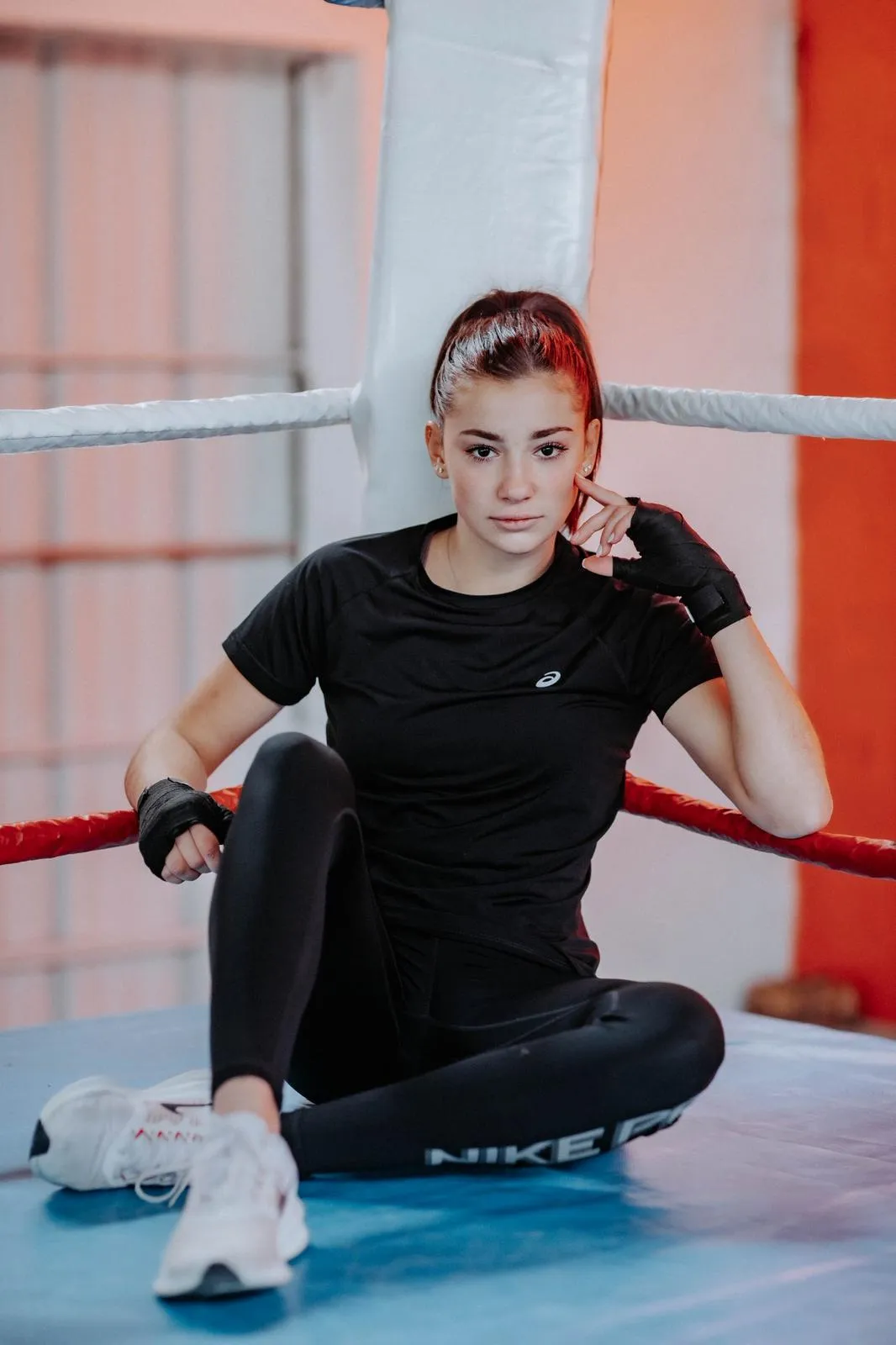 Juline Labaume Boxe française représentée par ATHLEAD AGENCY