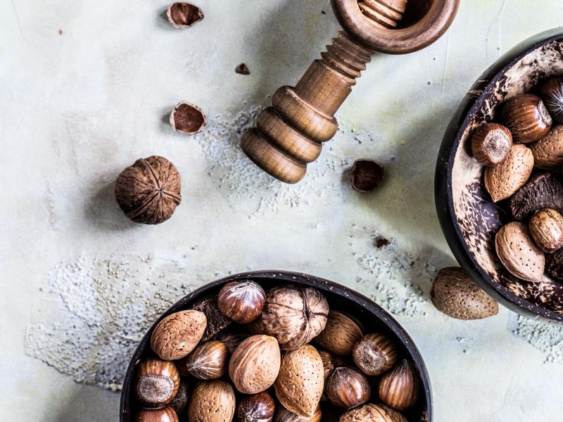 Alimenti ricchi di nichel: frutta secca