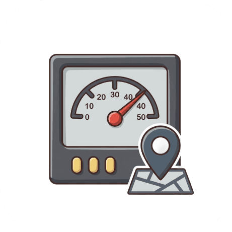 Illustration of electricity meter location