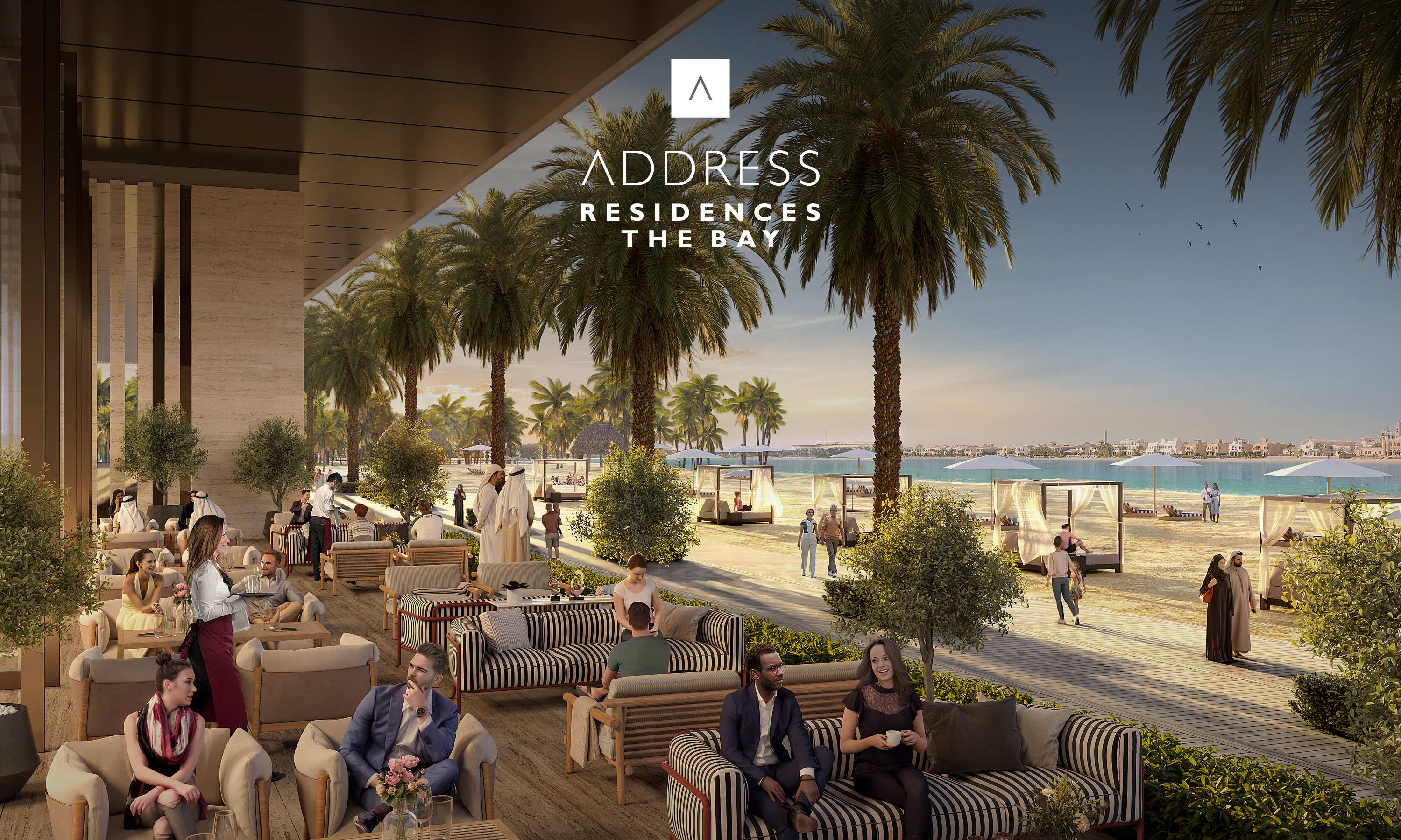 Address Residences The Bay Lounge