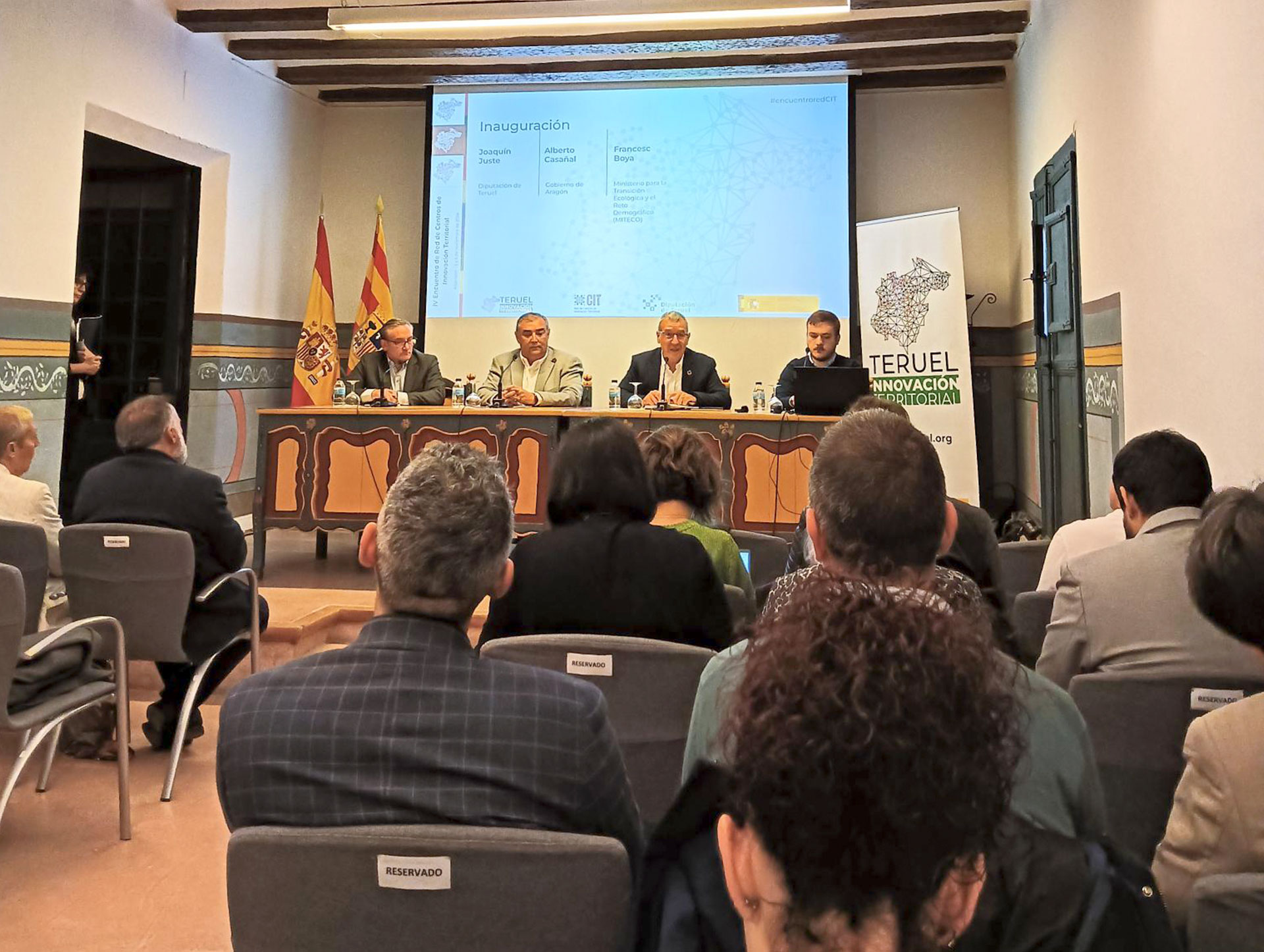 Innovación y colaboración institucional: claves en el IV Encuentro de la Red de Centros de Innovación Territorial en Albarracín