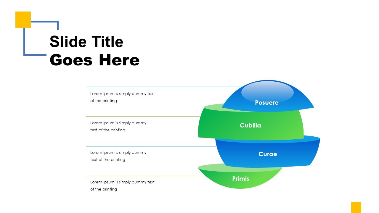 Dynamic Layered Diagram for Presentations