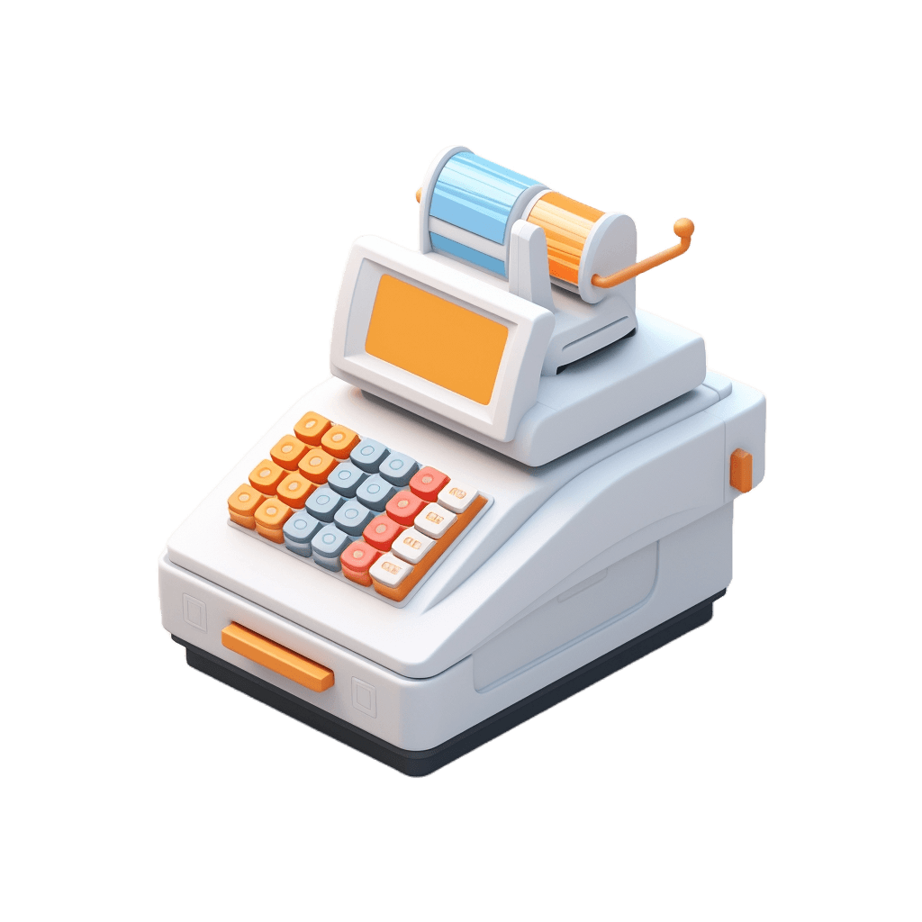 Cash machine 3d icon