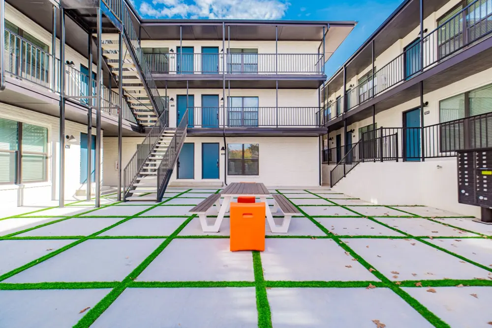 Perrin Flats at Bishop Ridge — 29-unit multifamily community in Dallas, TX; managed by Savoy Residential.