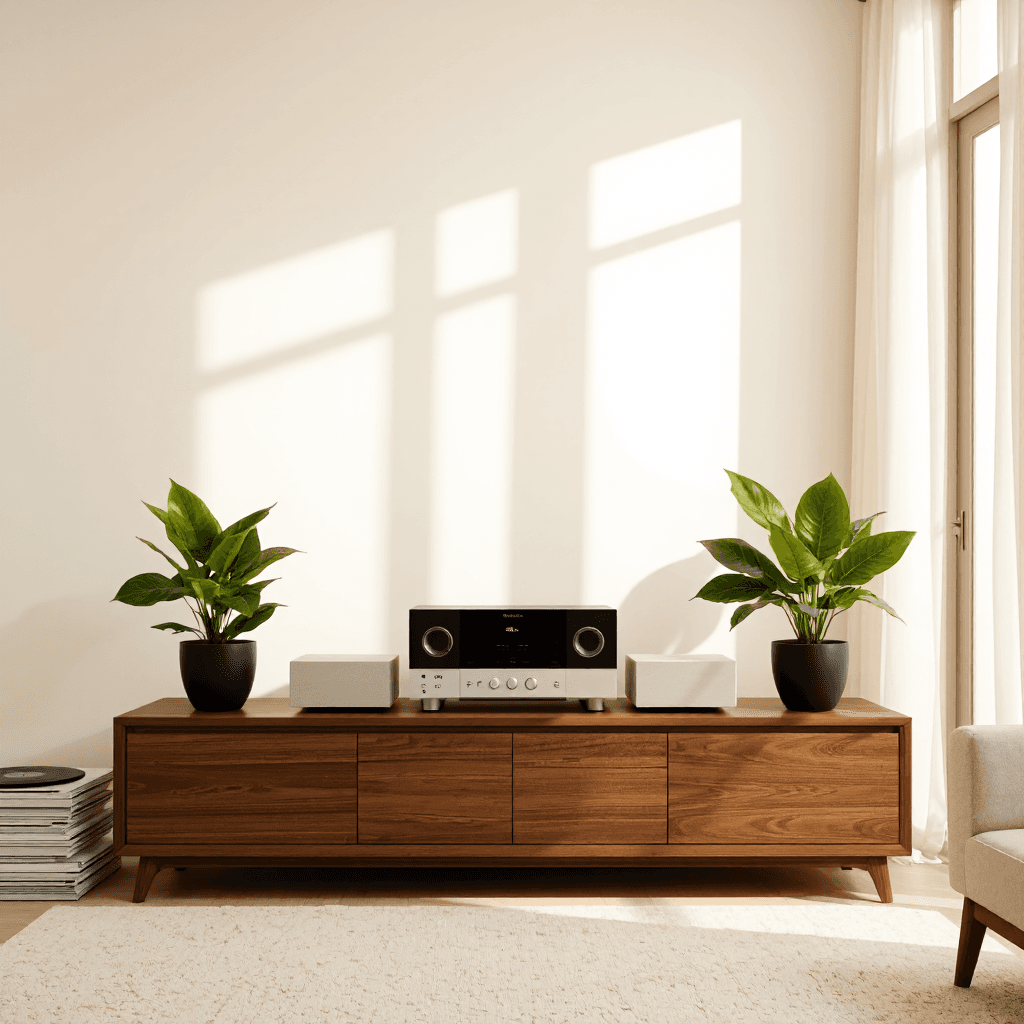 product photography of Home Entertainment Sound System