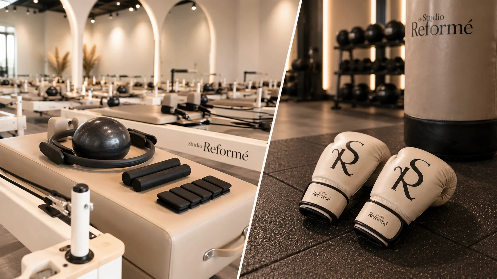 Reformer Pilates en Boxing bij Studio Réformé