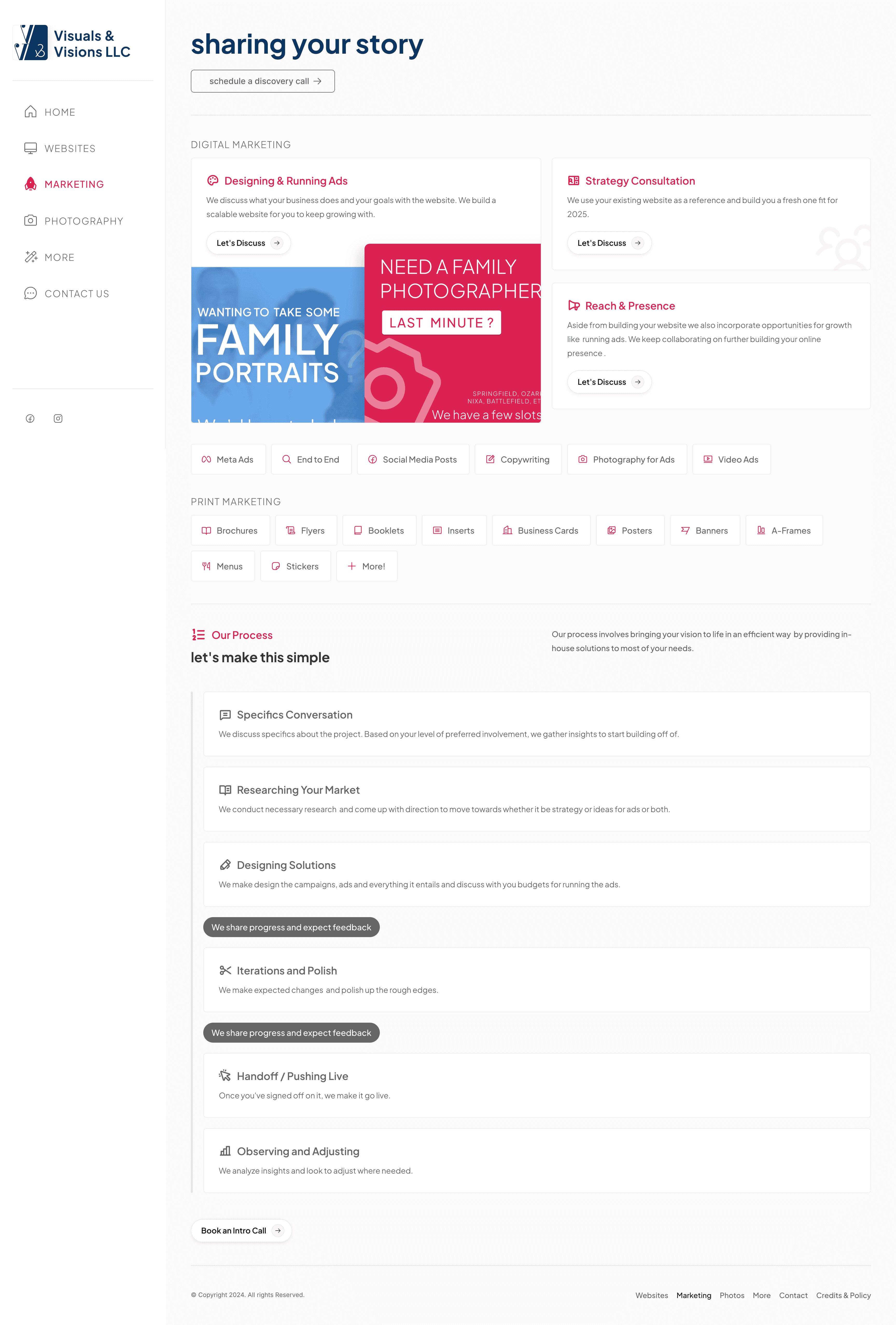 sample website screenshot 2