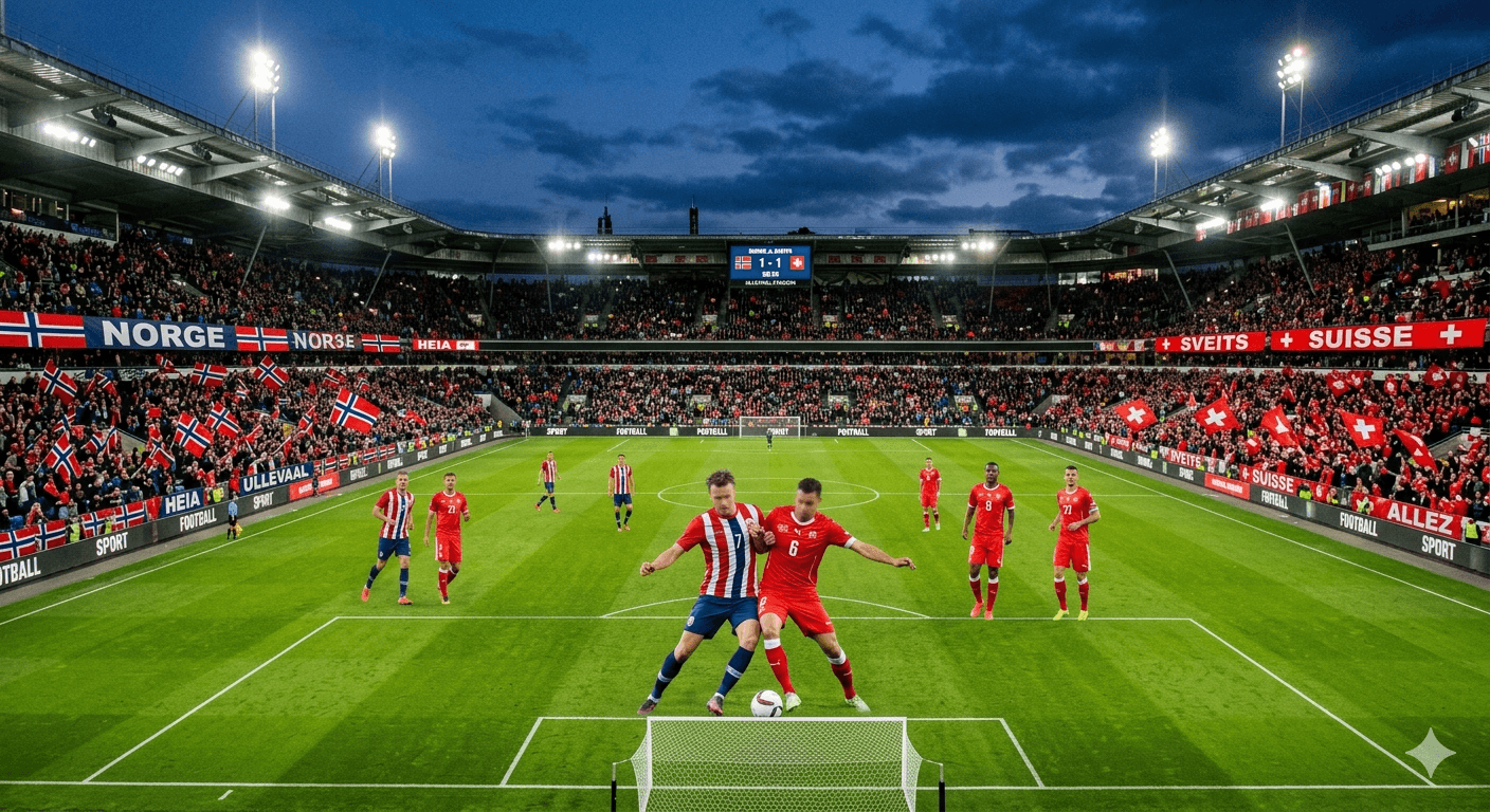 Norge Sveits privatlandskamp