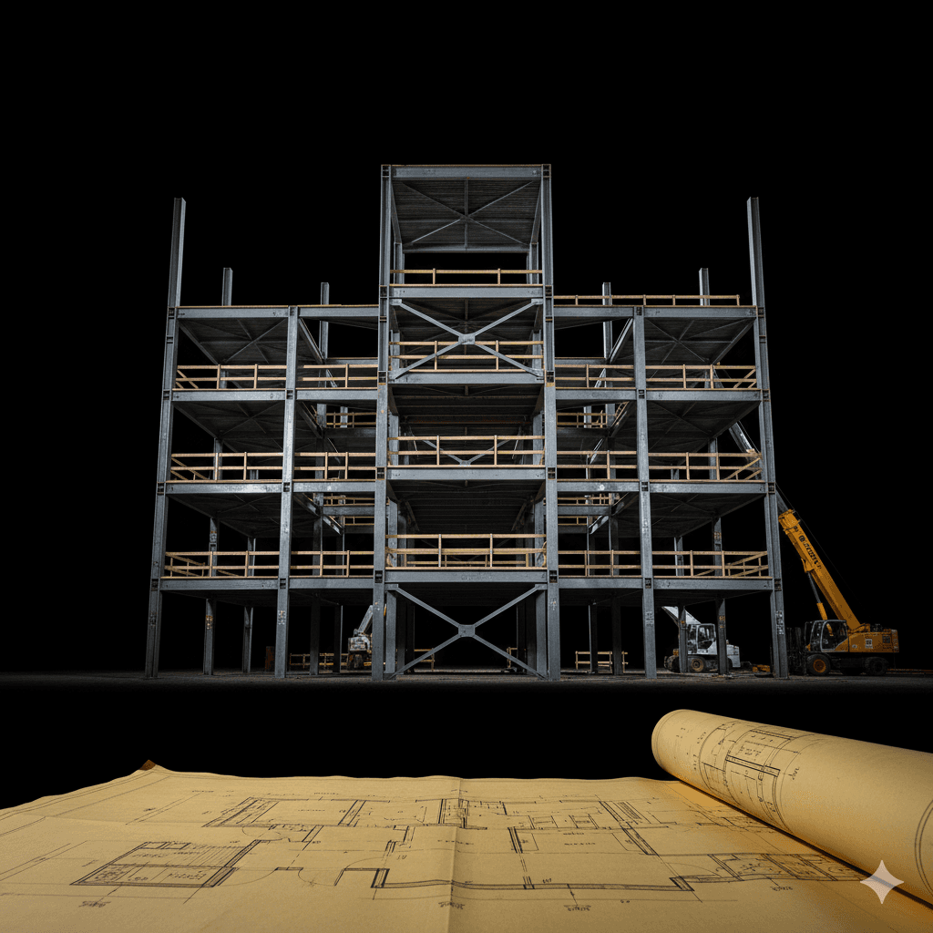 Grey metallic flower shaped object