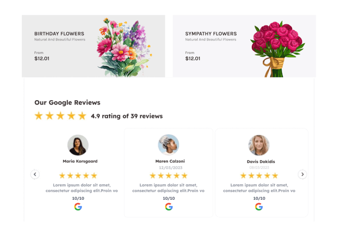 Vector - Pricing Section
