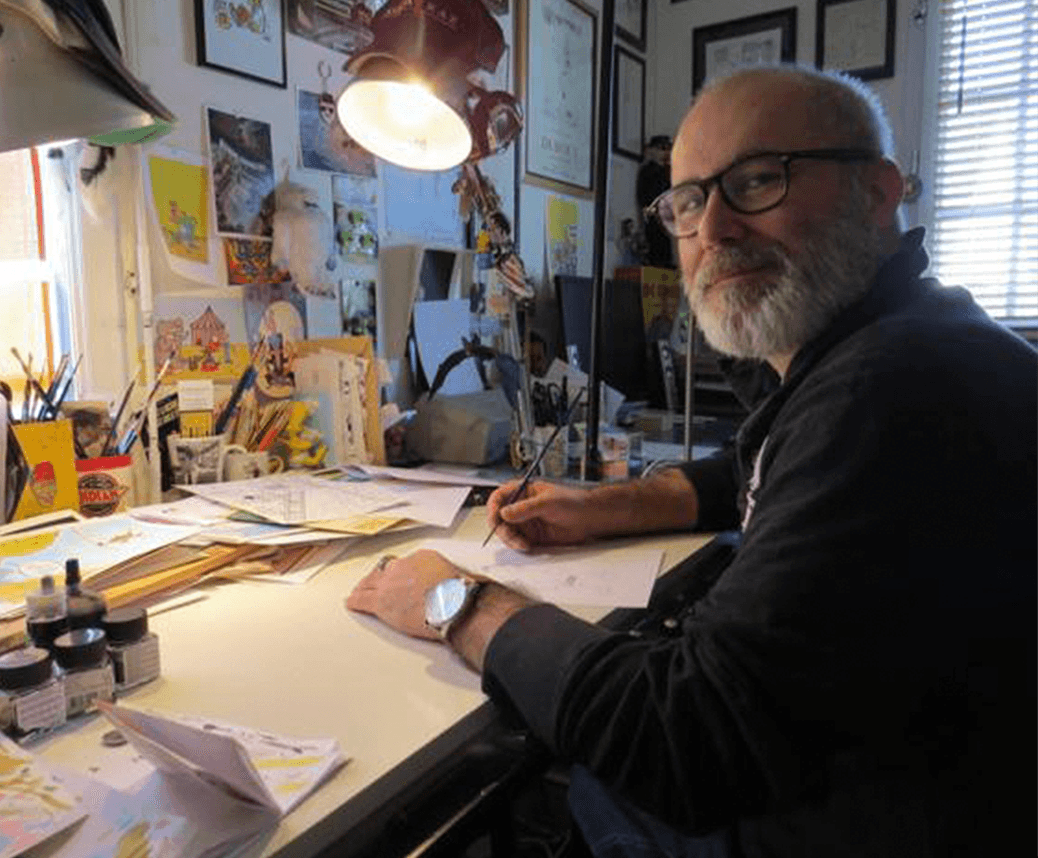 Portrait d'Eric Ivars auteur de BD