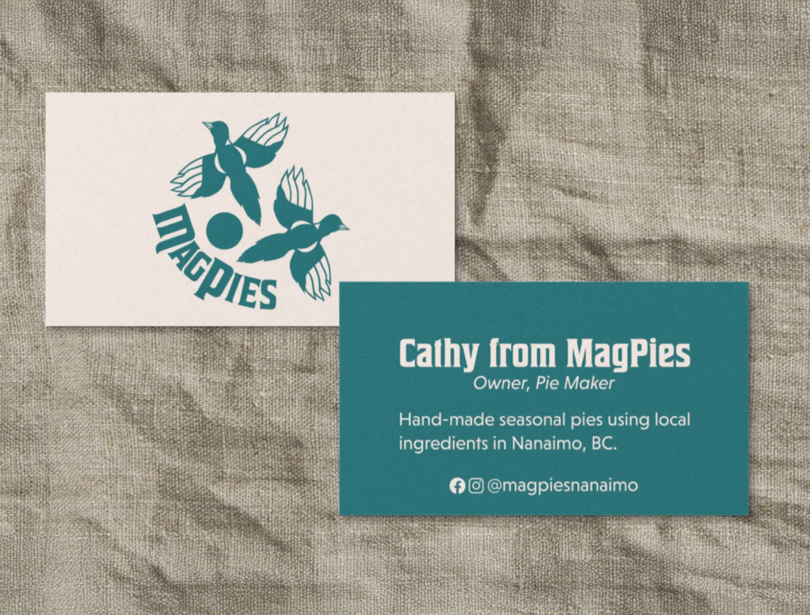 MagPies business cards.