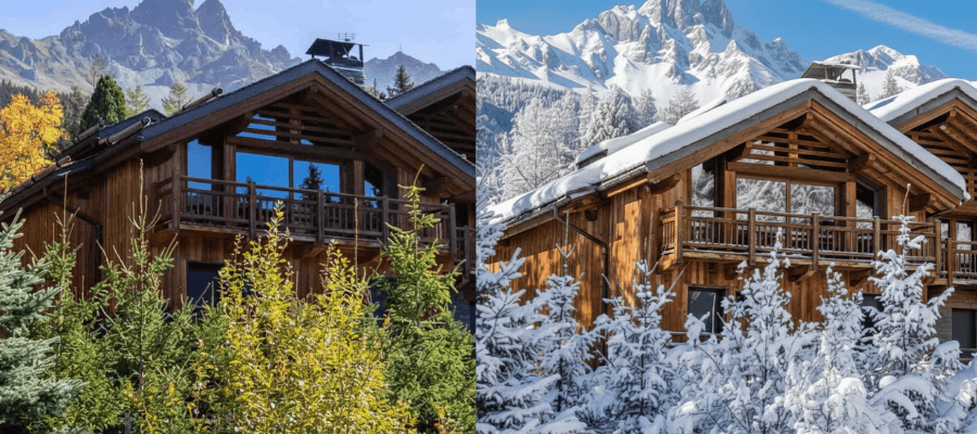 Adjust your vacation rental photos to the season with AI