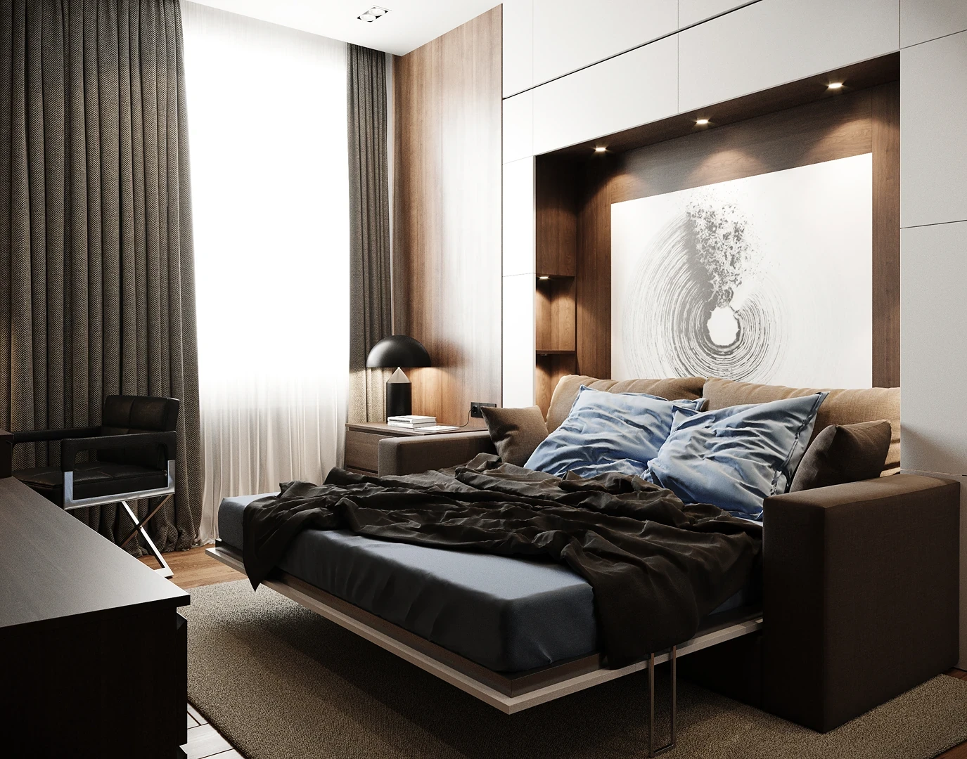 Plan rapproché de texture : quartzite adouci à faible réflexion, lecture calme, Luxembourg.