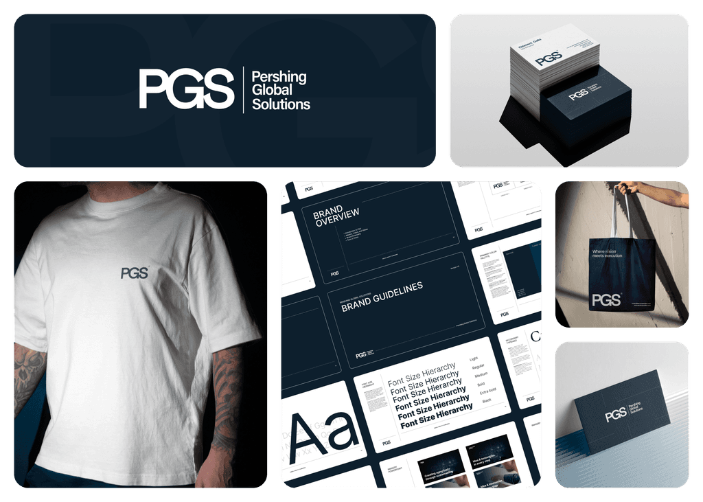 Professional brand design for Rahaf featuring a clean cloud-like logo and cohesive corporate materials.