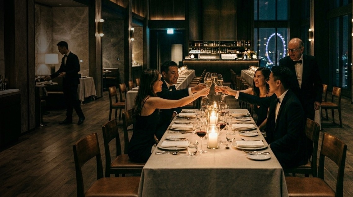 香港中小型企業開幕剪綵儀式現場，提供精緻商務酒會小食及紅酒統籌，適合周年晚宴與品牌發佈會。