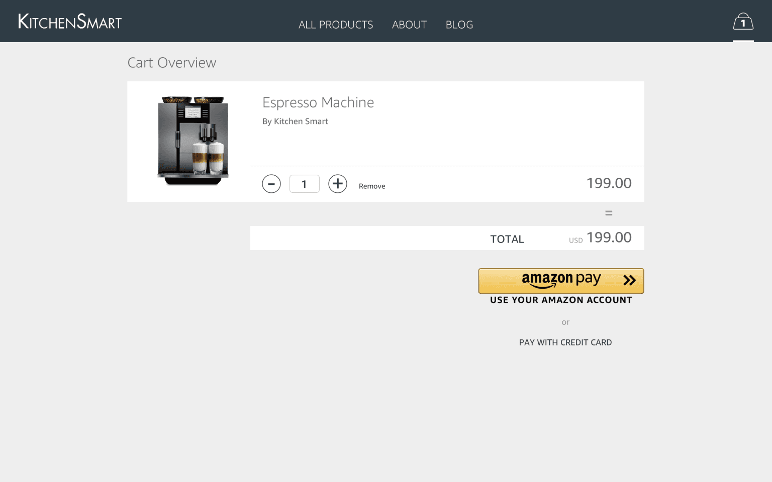 Amazon pay woocommerce plugin.